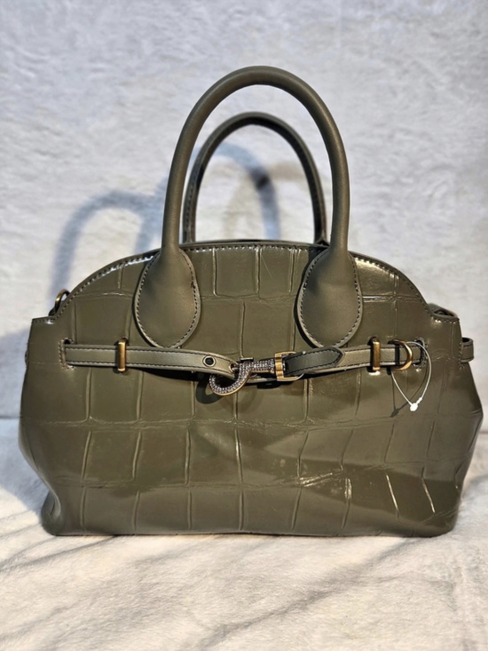 Steve Madden Bworsh-C Satchel in Green